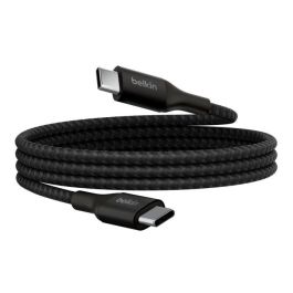 Belkin Cable USB-C a USB-C 1m CAB015bt1MBK, Carga Rápida 240W Power Delivery 3.1, Certificado USB-IF, Negro