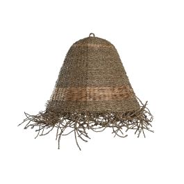 DKD Home Decor Pantalla de Lámpara Boho Natural de Seagrass, 56 cm Ancho x 56 cm Largo x 52 cm Alto Precio: 75.49999974. SKU: S3043725