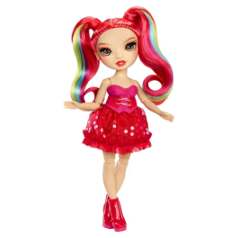 Rainbow High - Muñeca de moda Be Dazzling - Vivienne Red de 28 cm con brillantes, piedras preciosas y accesorios incluidos - LIT35051597803