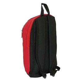Mochila de Senderismo Sevilla Fútbol Club Negro Rojo 22 x 39 x 10 cm