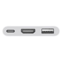 Apple Adaptador USB Tipo C a HDMI con USB-A y USB-C, Soporte 4K UHD 60Hz para Móvil, Tableta y PC