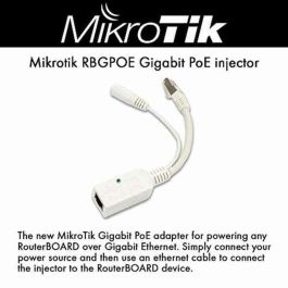 Inyector PoE Mikrotik RBGPOE