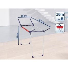 FLEIFHEIT Secadora independiente PEGASUS 160 Solid Slim - Longitud del tendedero 16 m FLEIFHEIT Secadora independiente PEGASUS 160 Solid Slim - Longitud del tendedero 16 m