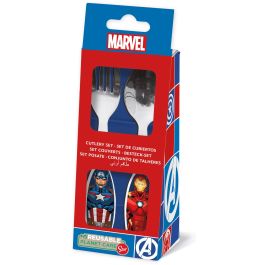 Marvel Juego De Cubiertos 2 Piezas Elípticos Metálicos Vengadores CZ11403 Acero Inoxidable Libre BPA Precio: 8.98999992. SKU: B1G9WXBT6Y