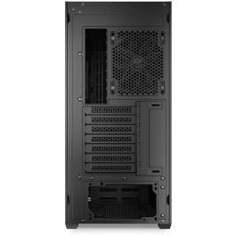 Sharkoon AK2 Midi Tower Negra - Caja PC Gaming/Oficina/Multimedia, 2 Ventiladores 120mm Preinstalados, USB-C, Soporte BTF, Radiadores 360mm