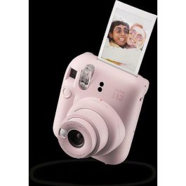 Fujifilm Cámara Instantánea Mini Instax 12 Azul Pastel con Flash Automático y Modo Selfie - 16806107