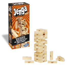 Hasbro Games A2120 Jenga Juego de Habilidad y Mental para Mayores de 6 Años