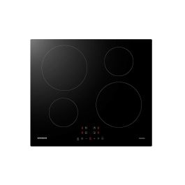 SAMSUNG NZ64M3NM1BB / UR Placa de inducción - 4 zonas - 7200 W - L59 x D57 cm - Revestimiento de vidrio - Negro