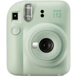 Fujifilm INSTAX mini 12 Cámara Instantánea con Flash Automático, Modo Selfie, Azul Pastel - 16806119