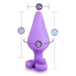 Plug Anal Blush Play with me Morado (9,5 cm) Plug Anal Blush Play with me Morado (9,5 cm)