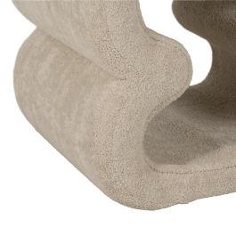 Puf Beige Tejido Salón 45 X 42 X 42 cm