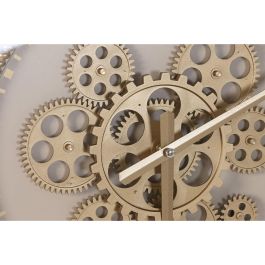 Reloj Pared Urban DKD Home Decor Beige Dorado 8.5 x 55.5 x 55.5 cm Reloj Pared Urban DKD Home Decor Beige Dorado 8.5 x 55.5 x 55.5 cm