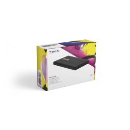 Tooq TQE-2510B Caja Externa para Disco Duro de 2.5" USB 2.0 Negro Aluminio