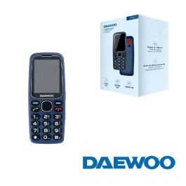 Daewoo Senior Pant 2.4 Teléfono Móvil - Pantalla 2.4 Pulgadas, Cámara, Radio FM, Luz SOS y Linterna, Color Azul