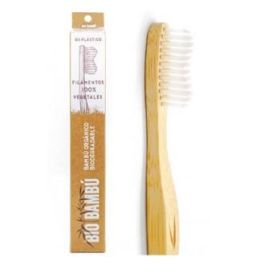 BIOBAMBU Cepillo Dental de Bambú Zero Adultos Suave-Medio 1 Unidad | 0% plástico, Vegano, FSC, Filamentos de Aceite de Ricino Precio: 4.49999968. SKU: B12ENL3TVJ