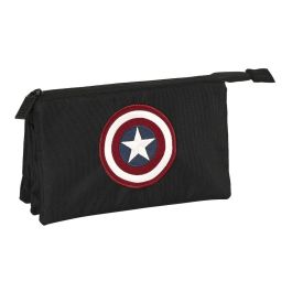 Bolso Escolar Safta Portatodo Capitan America Teen Triple 220x30x120 mm Precio: 9.99974976. SKU: S4307330