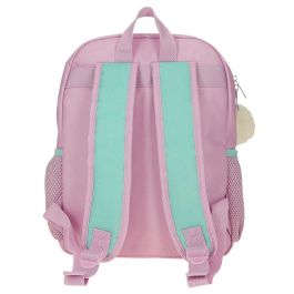 JOUMMA BAGS Mochila Disney Stitch 'Just Chill' 33cm con 2 Bolsillos Laterales y Bolsillo para Botella