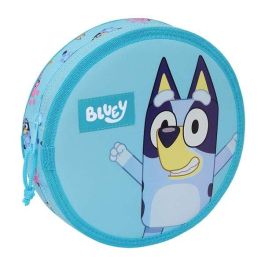 Plumier Escolar Safta Redondo 18 Piezas Bluey 35x210 mm Plumier Escolar Safta Redondo 18 Piezas Bluey 35x210 mm