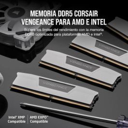 Memoria Corsair Ddr5 32Gb 2X16Gb Pc6400 Vengeance Blanca CMK32GX5M2B6400Z32W Memoria Corsair Ddr5 32Gb 2X16Gb Pc6400 Vengeance Blanca CMK32GX5M2B6400Z32W