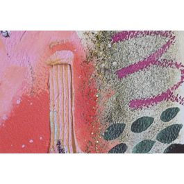 DKD Home Decor Cuadro Multicolor Lienzo y MDF 60 x 80 x 2.8 cm (4 Unidades) Moderno Hecho a Mano