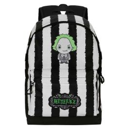 Karactermania Mochila HS FAN 2.2 Bitelchús / Beetlejuice Stripes, Ripstop, 31 x 18 x 44 cm