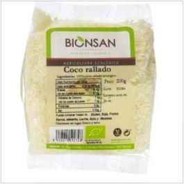 BIONSAN Coco Rallado Ecológico 200g - Rico en Fibra, Sin GMO, Apto para Vegetarianos y Veganos Precio: 3.7900005. SKU: B13Q6LQBGP