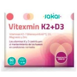 SAKAI Vitexmin K2+D3 60 Cap. Precio: 21.5000005. SKU: B1GHWVKNQB