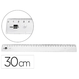 Liderpapel Regla Plástico Irrompible Transparente 30 cm Precio: 1.49999949. SKU: B1J7NWC2YG