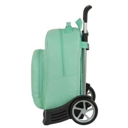 Safta Mochila 305+Carro Evolution Blackfit8 Turquesa