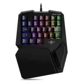 TECLADO GAMING MECÁNICO SPIRIT OF GAMER XPERT-G500 - PARA UNA SOLA MANO - 29 TECLAS - SWITCHES MECÁNICOS OUTEMU RED - RETROILUMINADO