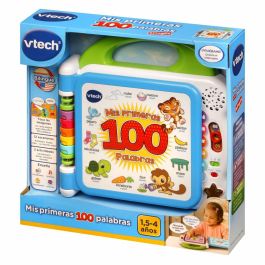 Vtech Mis Primeras 100 Palabras Bilingüe 80-601547 Libro Educativo Interactivo Español Inglés Modos de Juego Músicas