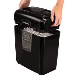 Destructora Fellowes 8CD/ Corte en Partículas de 4 x 35mm/ Negra Destructora Fellowes 8CD/ Corte en Partículas de 4 x 35mm/ Negra