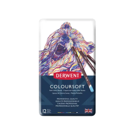 Derwent Lápices de Colores Coloursoft Caja Metálica 12 Unidades Colores Surtidos Precio: 38.3449. SKU: B1EZHMF5PY