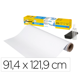 Post-it Superficie Adhesiva Borrado en Seco 0.914x1.219m Super Sticky Flex Write Rollo FWS4X3 Precio: 80.50000046. SKU: B16NS8QZDP