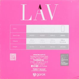 Lav Set 6 Vasos Refresco Adora 390 cc (8 Cajas)