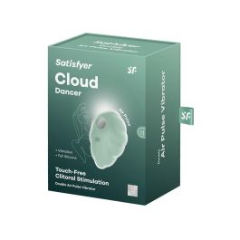 Satisfyer Cloud Dancer Vibrador Doble Air Pulse Menta para Mujer