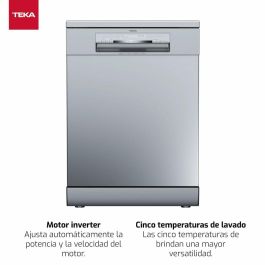 Lavavajillas Teka DFS76850 Acero 60 cm