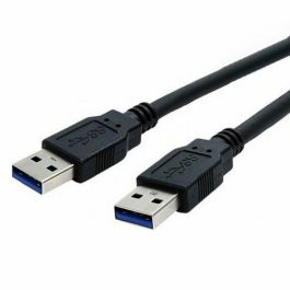 Cable USB 3.0 A a USB A NANOCABLE 10.01.1002-BK Negro 2 m (1 unidad)