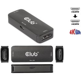 Club3D Repetidor HDMI a HDMI 4K 60Hz Activo Bu/Bu