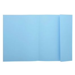 Exacompta Subcarpeta DIN A4 Azul 160 g/m² Nature Future con Solapa Interior Certificado PEFC