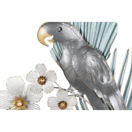 Decoracion Pared Tropical DKD Home Decor Azul Gris 7.6 x 50 x 50 cm (2 Unidades) Decoracion Pared Tropical DKD Home Decor Azul Gris 7.6 x 50 x 50 cm (2 Unidades)