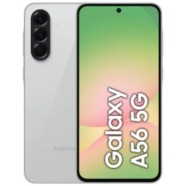 Samsung SM-A566BZACEUB Smartphone Galaxy A56 5G 8GB RAM 256GB 6.7" Super AMOLED 120Hz Cámara 50MP Batería 5000 mAh Gris Claro