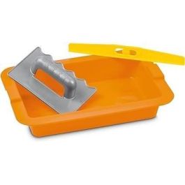 Ecoiffier 496 Pack de Albañilería Super con Carretilla de 50 cm y 8 Herramientas de Construcción para Niños 18+ Meses Ecoiffier 496 Pack de Albañilería Super con Carretilla de 50 cm y 8 Herramientas de Construcción para Niños 18+ Meses