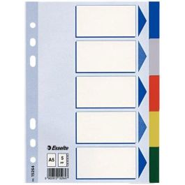 Separadores Esselte Pp A5 5 Pestañas 6 Taladros Precio: 1.2342. SKU: B1BHPWERGM