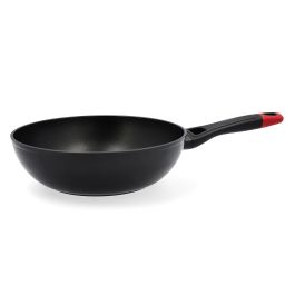 Wok Aluminio Forjado Optima + Pyrex® 28 cm