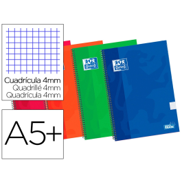 Oxford Cuaderno Espiral Classic White&Erase 80H 4º 90gr 4x4 Tapa Extradura C-Surtidos (Set de 5) (Set de 5) Precio: 14.58999971. SKU: B1HH2ZF6T7
