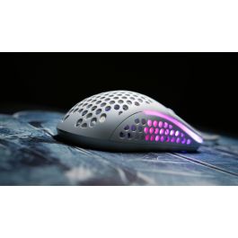 Cherry MSM M42 Xtrfy Ratón gaming RGB con cable, blanco