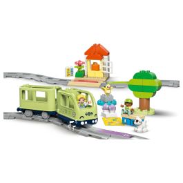 Lego Tren de aventuras interactivo 10427 - Juguetes de aprendizaje temprano para niños de 2 años