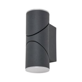 RABALUX RAB-7904 Aplique Exterior LED Belfast 620Lm 12.9W 3000K Luz Cálida IP65 Antracita Aluminio Cilíndrico Regulable Iluminación Indirecta Precio: 53.69000021. SKU: B1ABBDFGAP