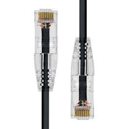 ProXtend Ultra Slim CAT6 U/UTP CU LSZH Ethernet Cable Black 75cm ProXtend Ultra Slim CAT6 U/UTP CU LSZH Ethernet Cable Black 75cm